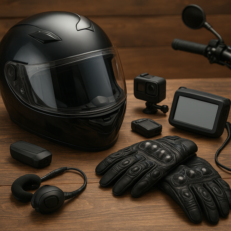 Akcesoria motocyklowe dla pasjonatów technologii