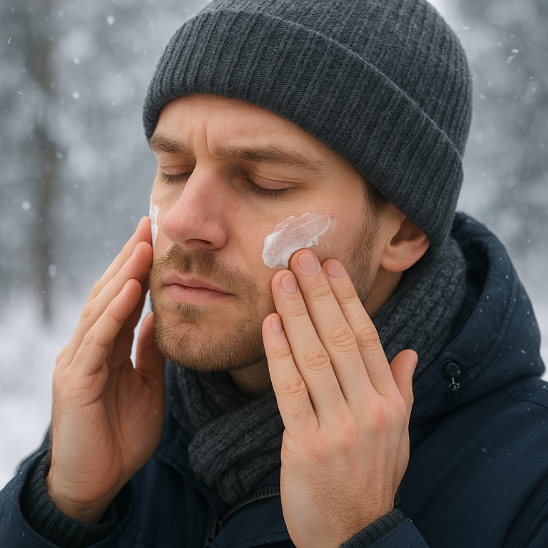 Jak dbać o męską cerę w zimie