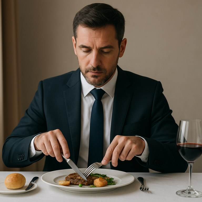 Jakie są zasady męskiej etykiety przy stole