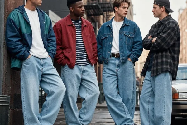 Moda męska lat 90.