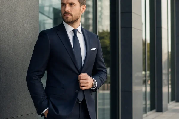 Elegancki strój męski